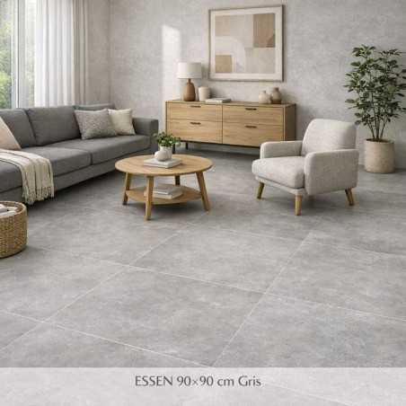 Carrelage ESSEN – 90×90 cm – Grès cérame rectifié
