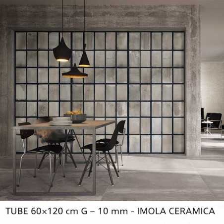 TUBE 60×120 cm – 10 mm – Imola Ceramica