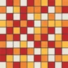 Mediterraneo Mosaico Rosso/Giallo (prix par carton de 6 pièces) Area Ceramiche